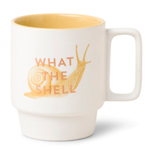 What The Shell Ceramic Mug 12oz