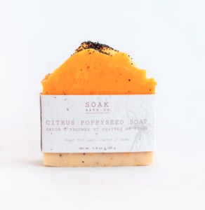 Citrus Poppyseed Soap Bar